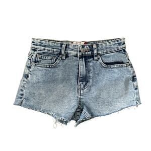 Project Rebel Denim Womens Classic Cut Off Jeans Shorts Size 1